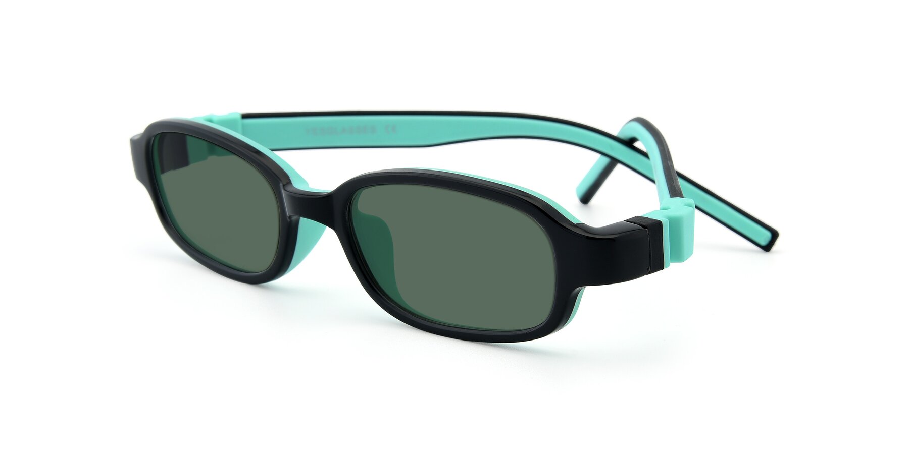 Angle of 515 in Black-Green with Green Polarized Lenses