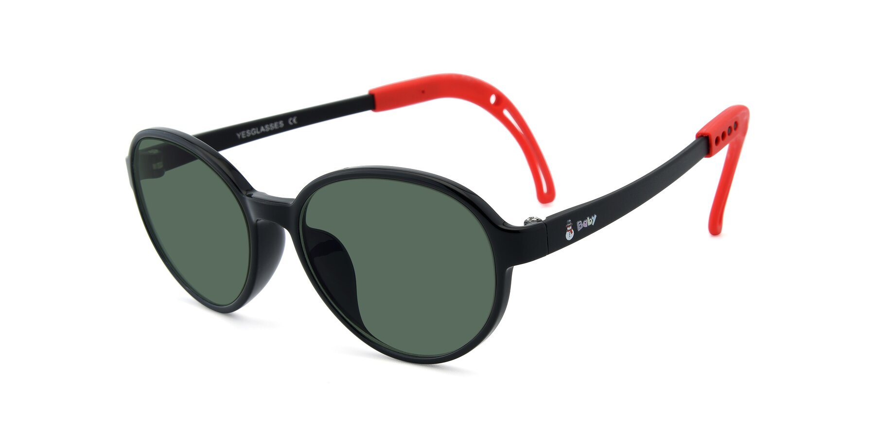 Angle of 1020 in Black-Red with Green Polarized Lenses