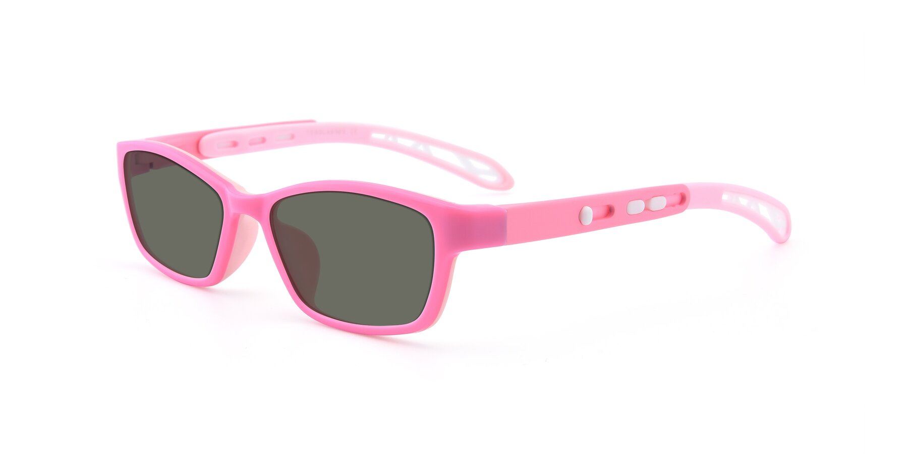 Angle of 1075 in Pink with Gray Polarized Lenses