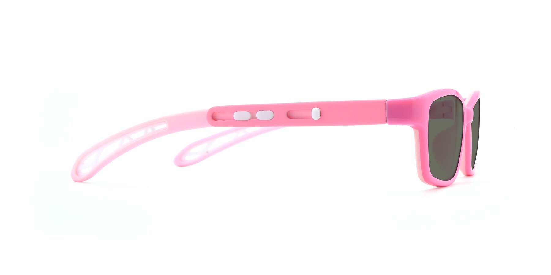Side of 1075 in Pink with Gray Polarized Lenses