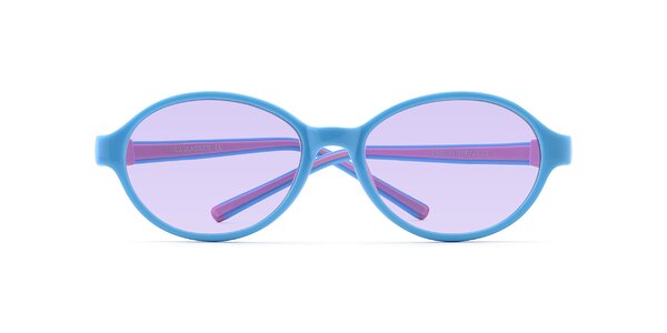 Front of 1120 in Sky Blue / Pink