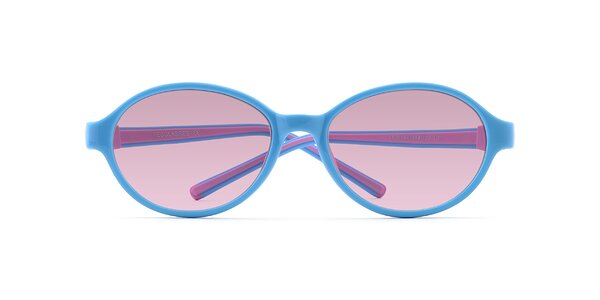 Front of 1120 in Sky Blue / Pink