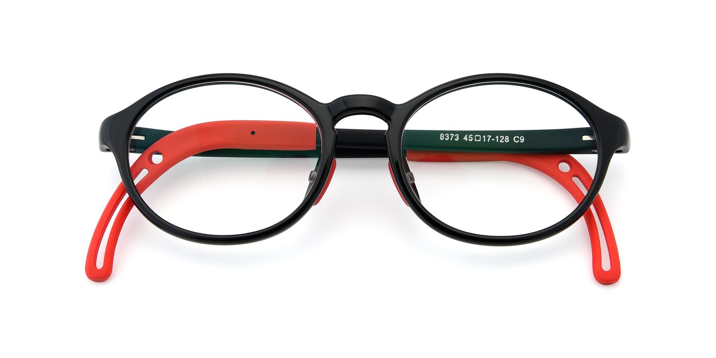 8373 - Black / Red Eyeglasses