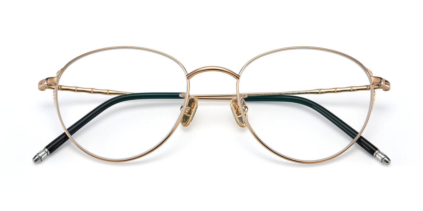 90056 - Rose Gold Eyeglasses