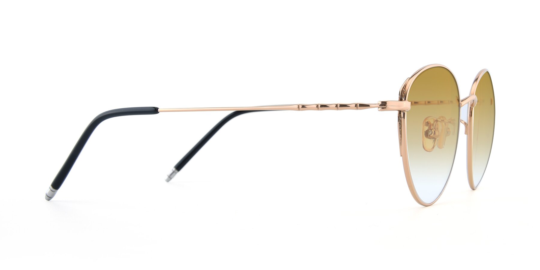 Side of 90056 in Rose Gold with Champagne Gradient Lenses