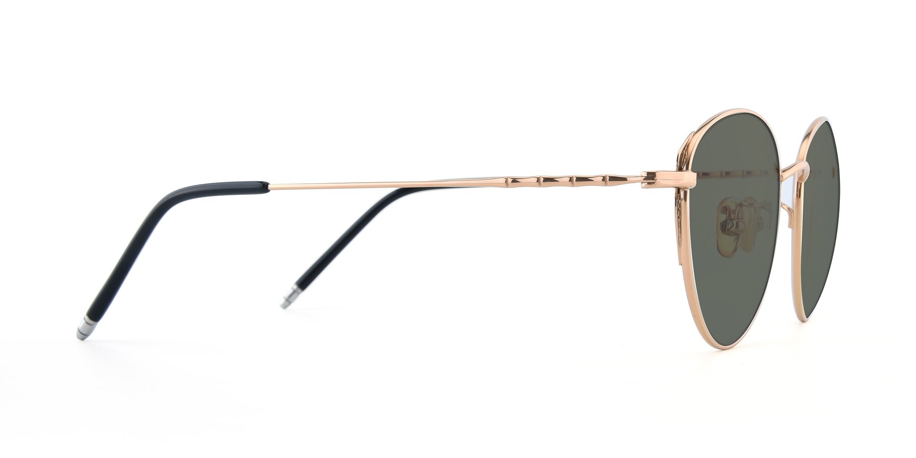 Side of 90056 in Rose Gold with Gray Polarized Lenses