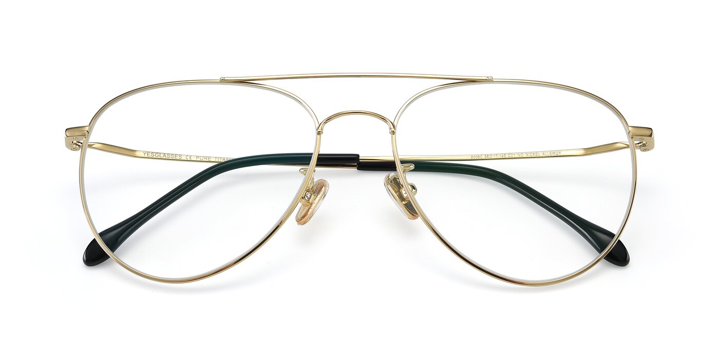 80060 - Gold Reading Glasses