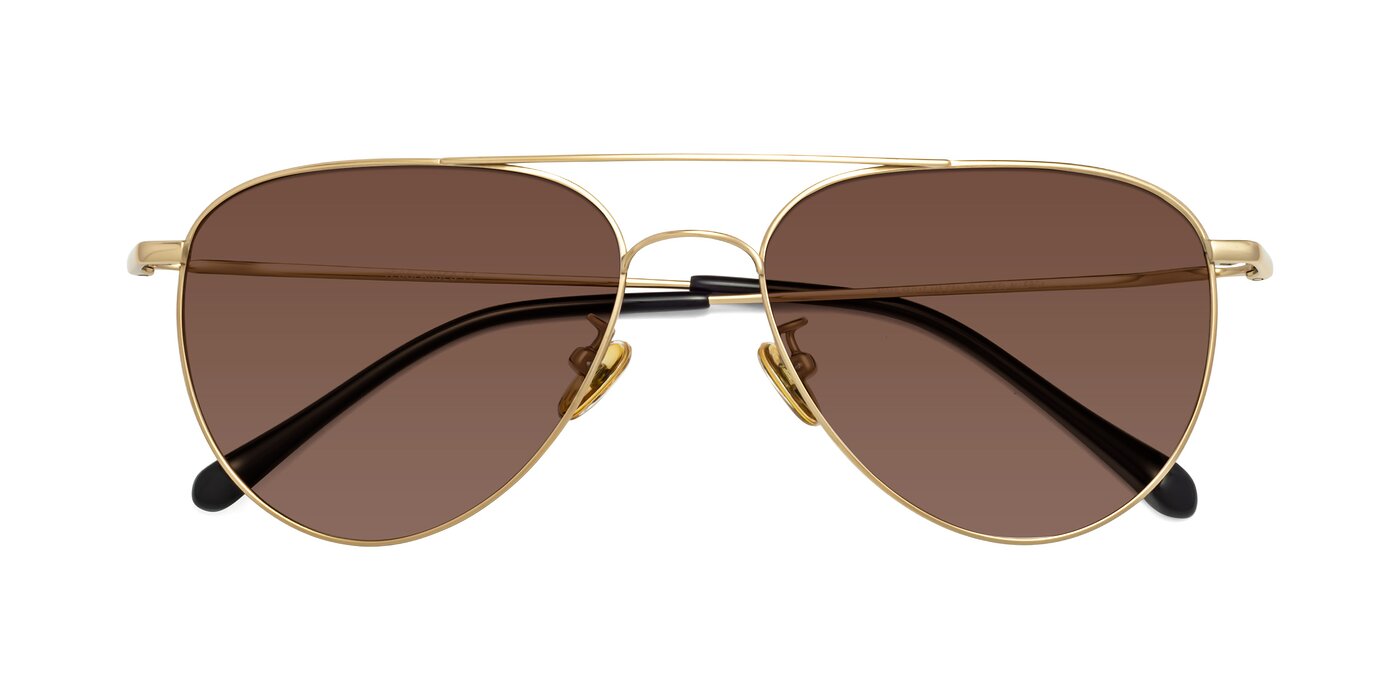 80060 - Gold Tinted Sunglasses