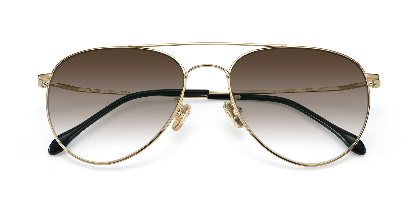 80060 - Gold Gradient Sunglasses