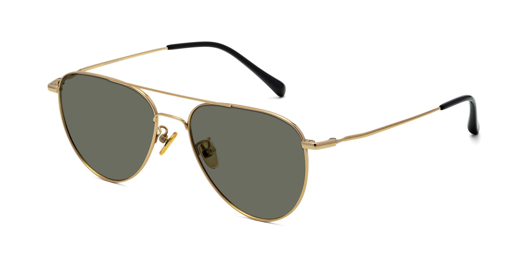 Angle of Hindley in Gold with Gray Polarized Lenses