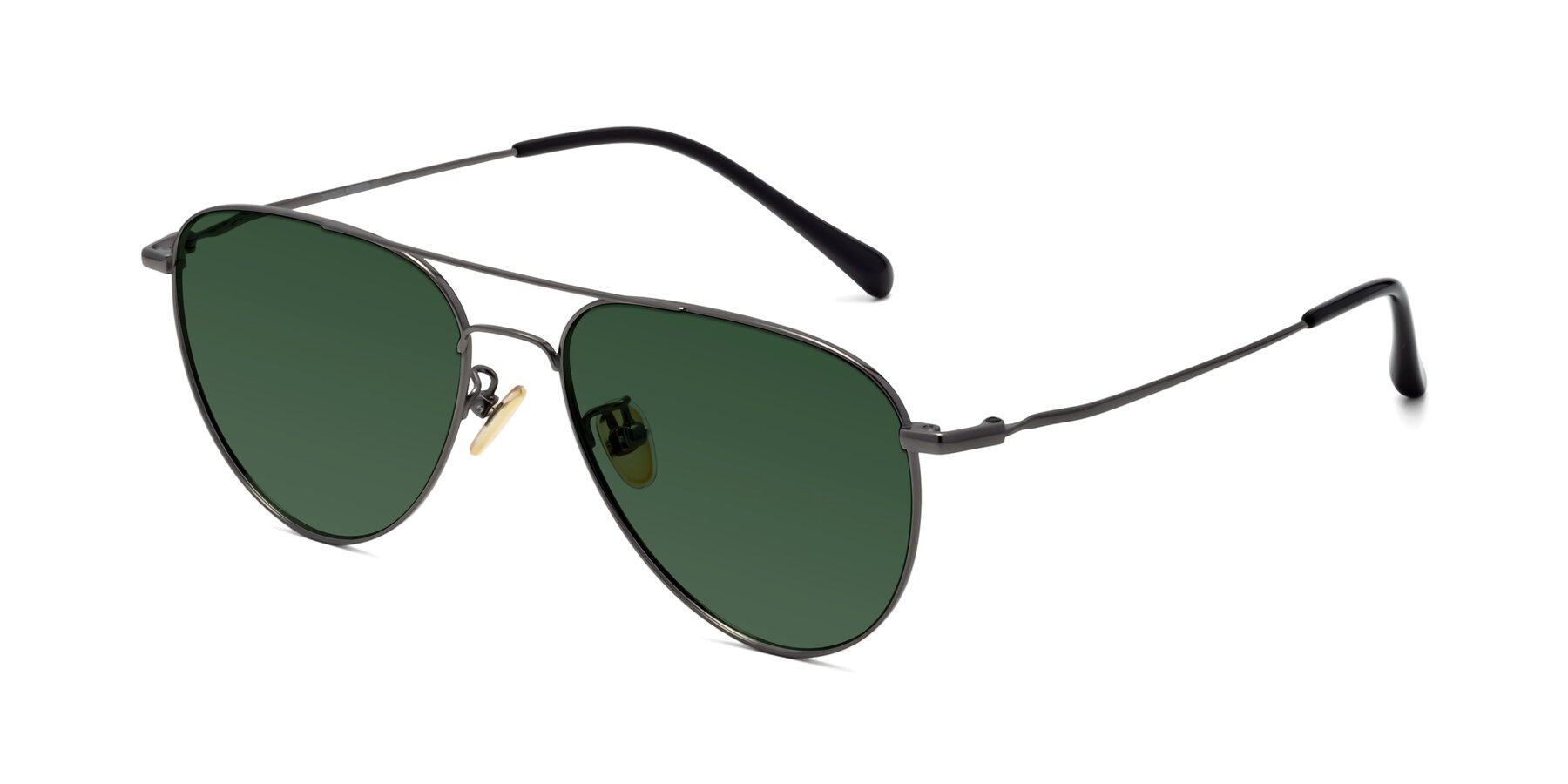 Angle of Hindley in Gunmetal with Green Tinted Lenses