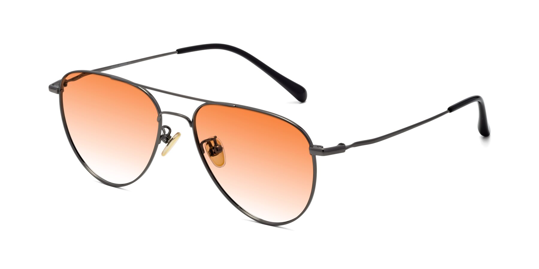 Angle of Hindley in Gunmetal with Orange Gradient Lenses