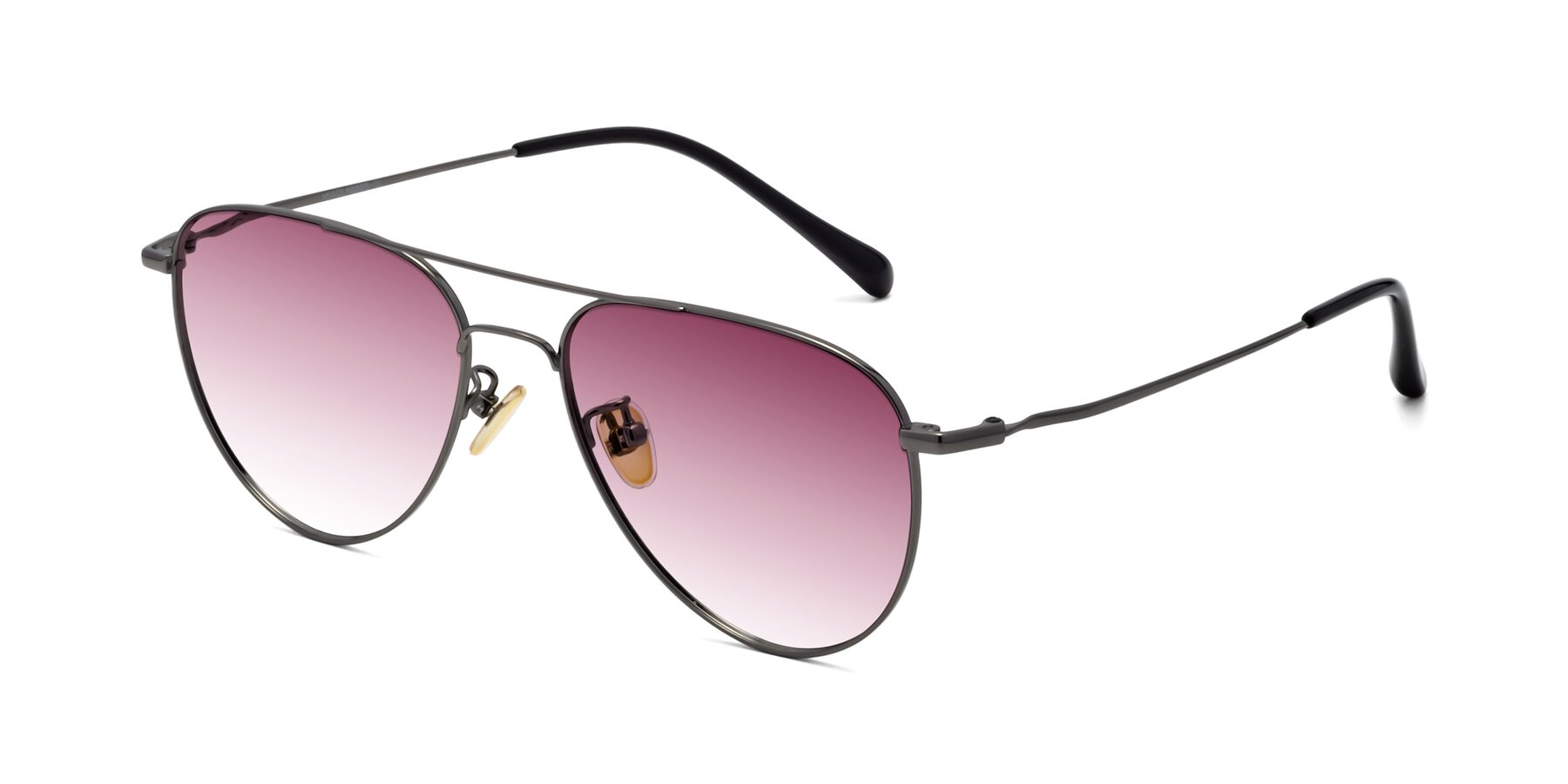 Angle of Hindley in Gunmetal with Wine Gradient Lenses