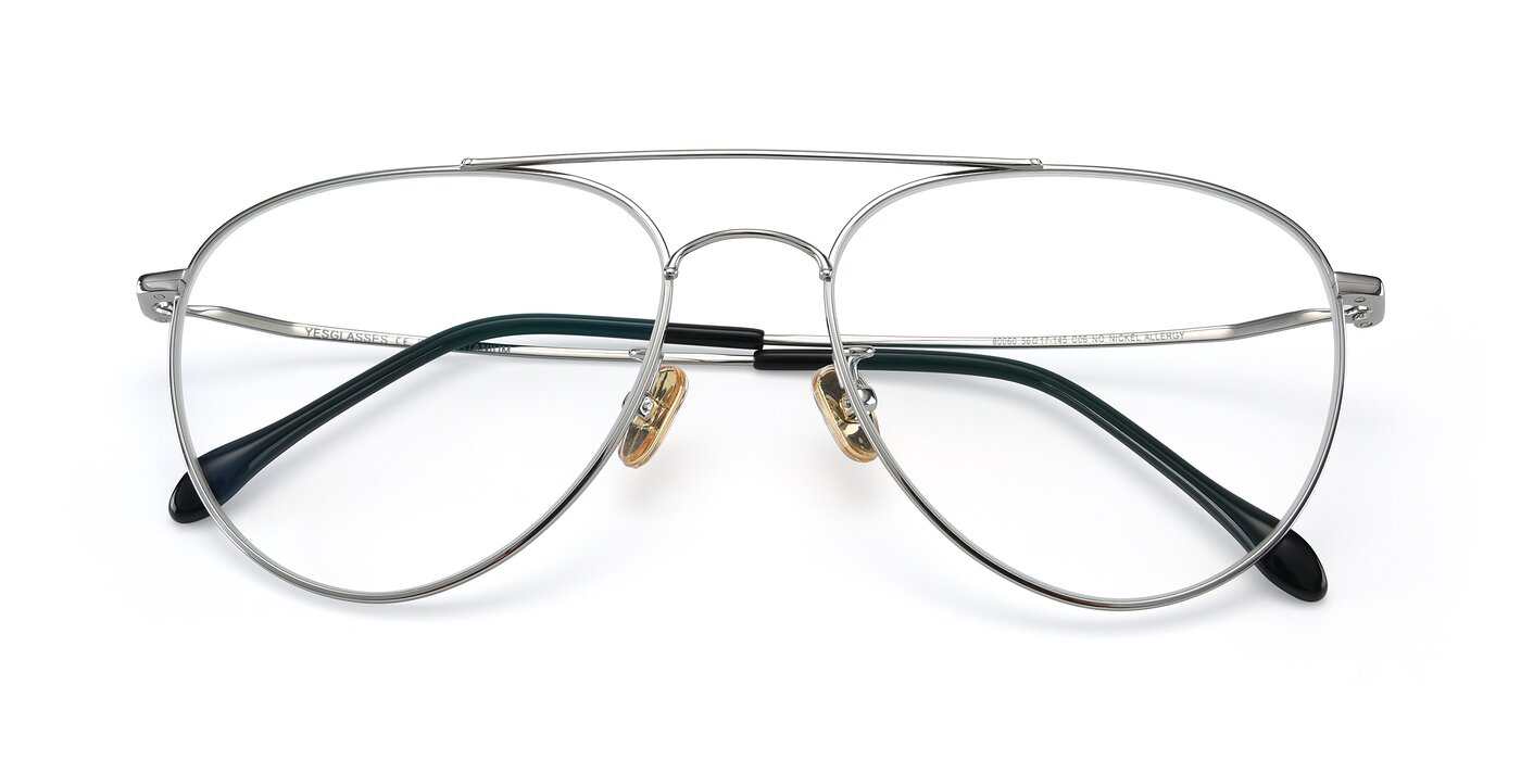 80060 - Silver Reading Glasses