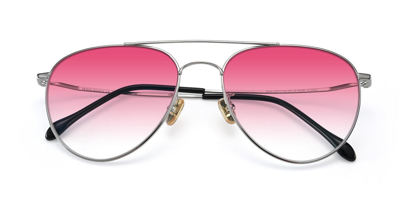 80060 - Silver Gradient Sunglasses