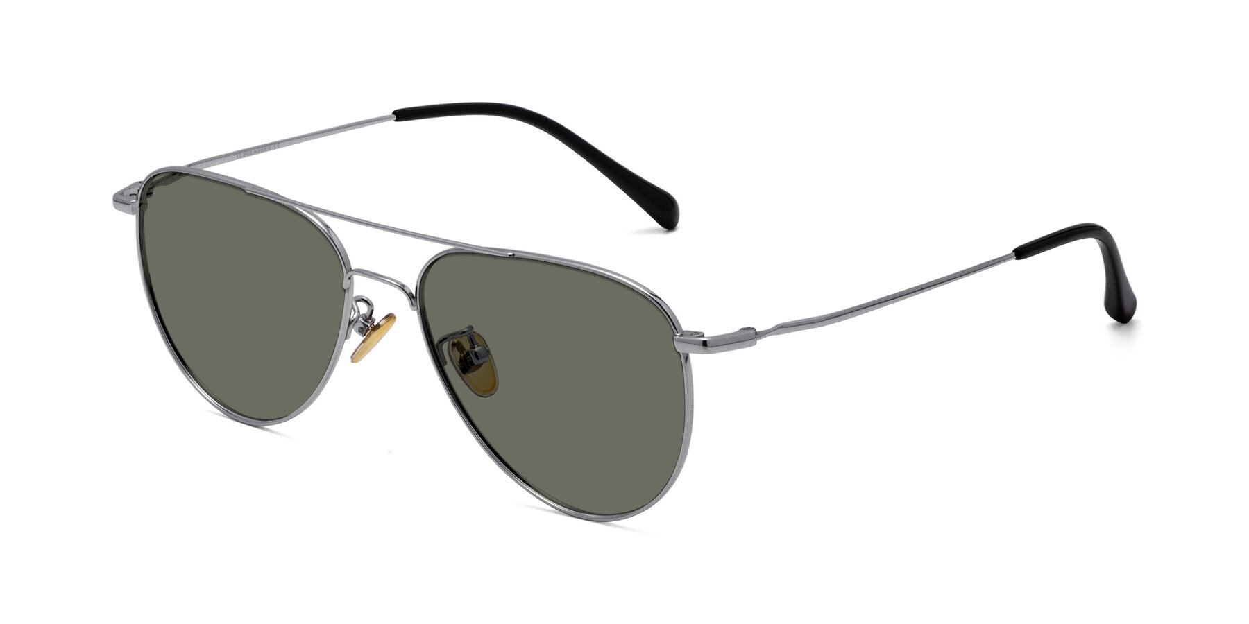 Angle of Hindley in Silver with Gray Polarized Lenses