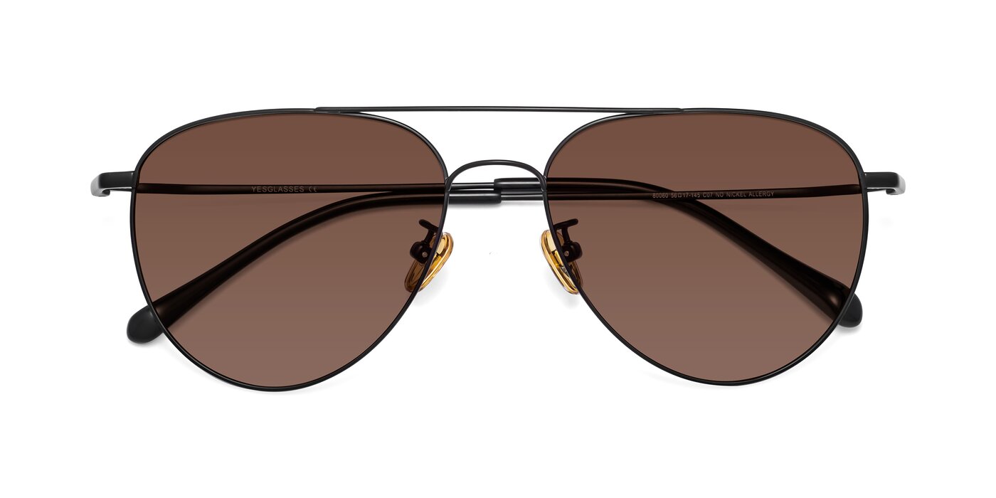 Hindley - Black Tinted Sunglasses