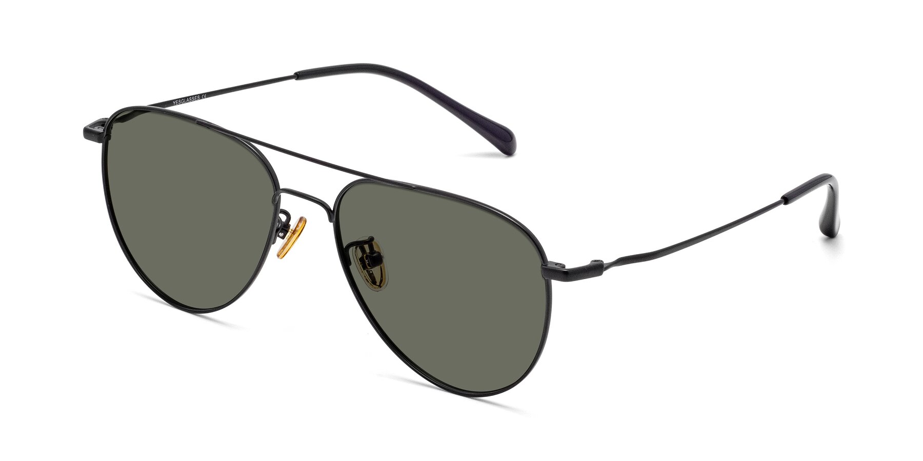 Angle of Hindley in Black with Gray Polarized Lenses