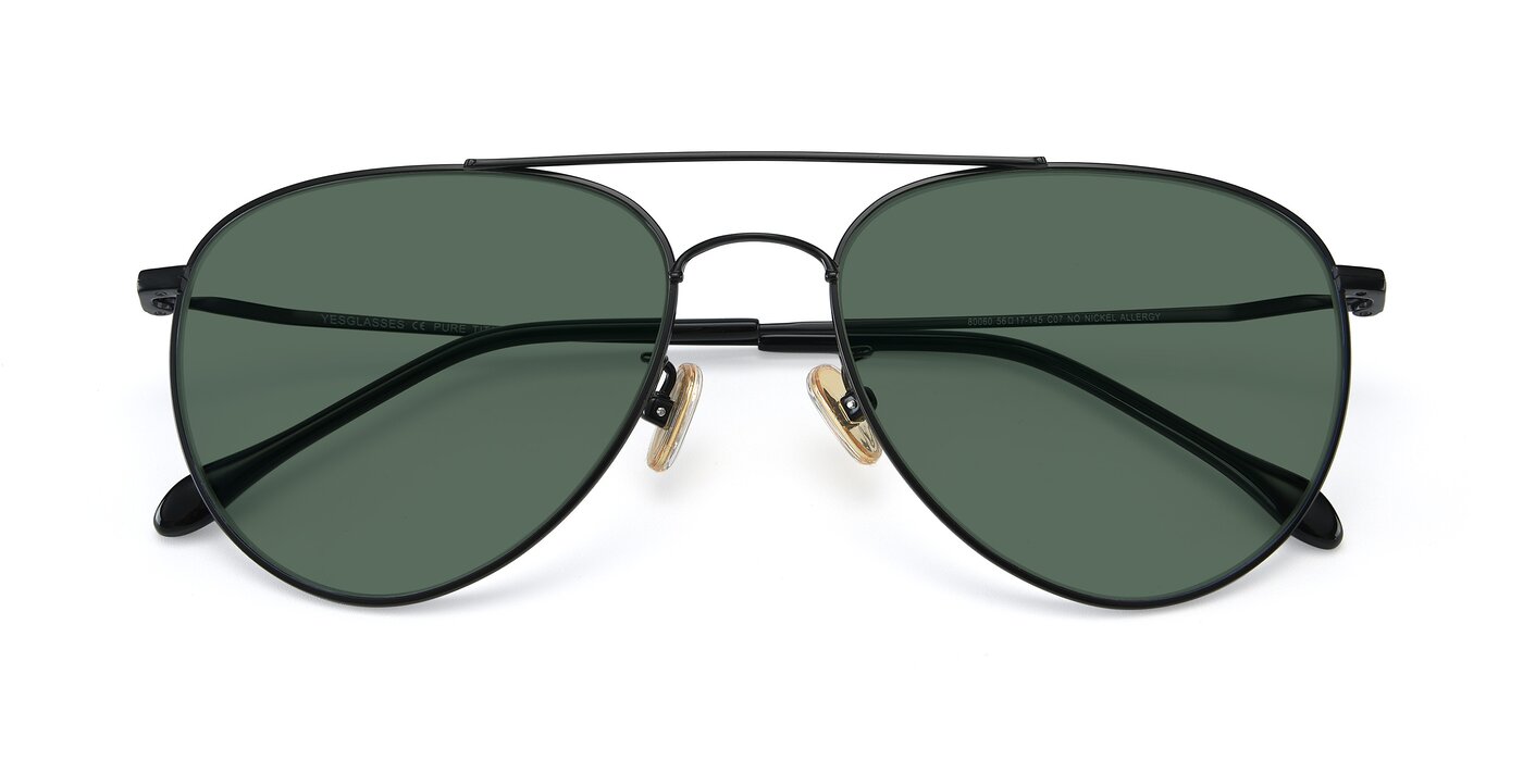 80060 - Black Polarized Sunglasses
