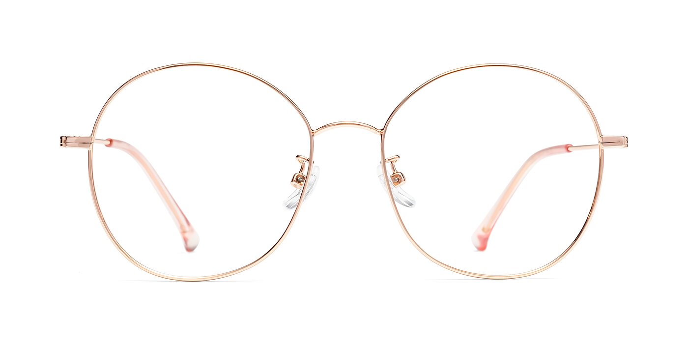 Dallas - Rose Gold Blue Light Glasses