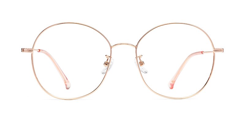 Dallas - Rose Gold Eyeglasses