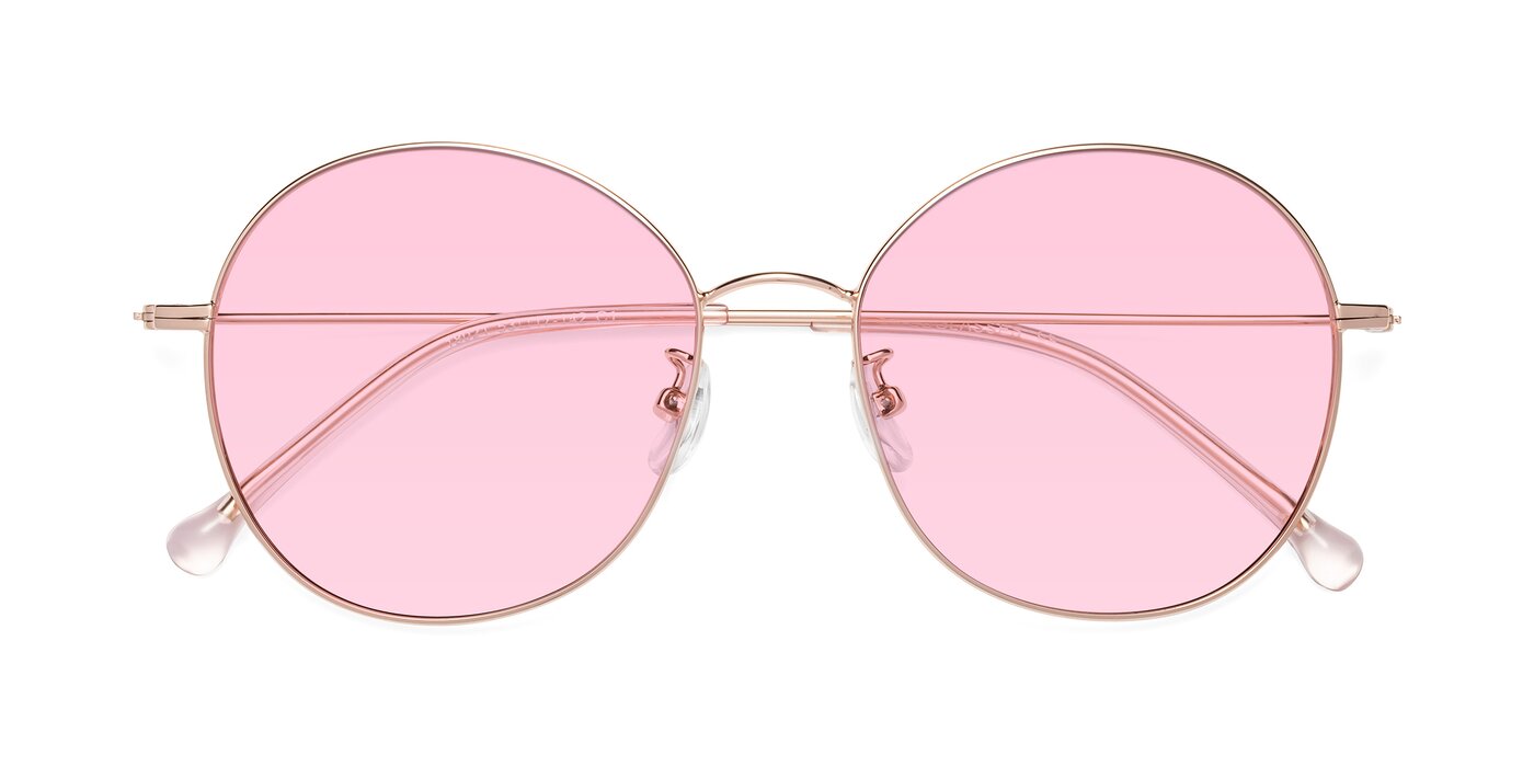 Dallas - Rose Gold Tinted Sunglasses