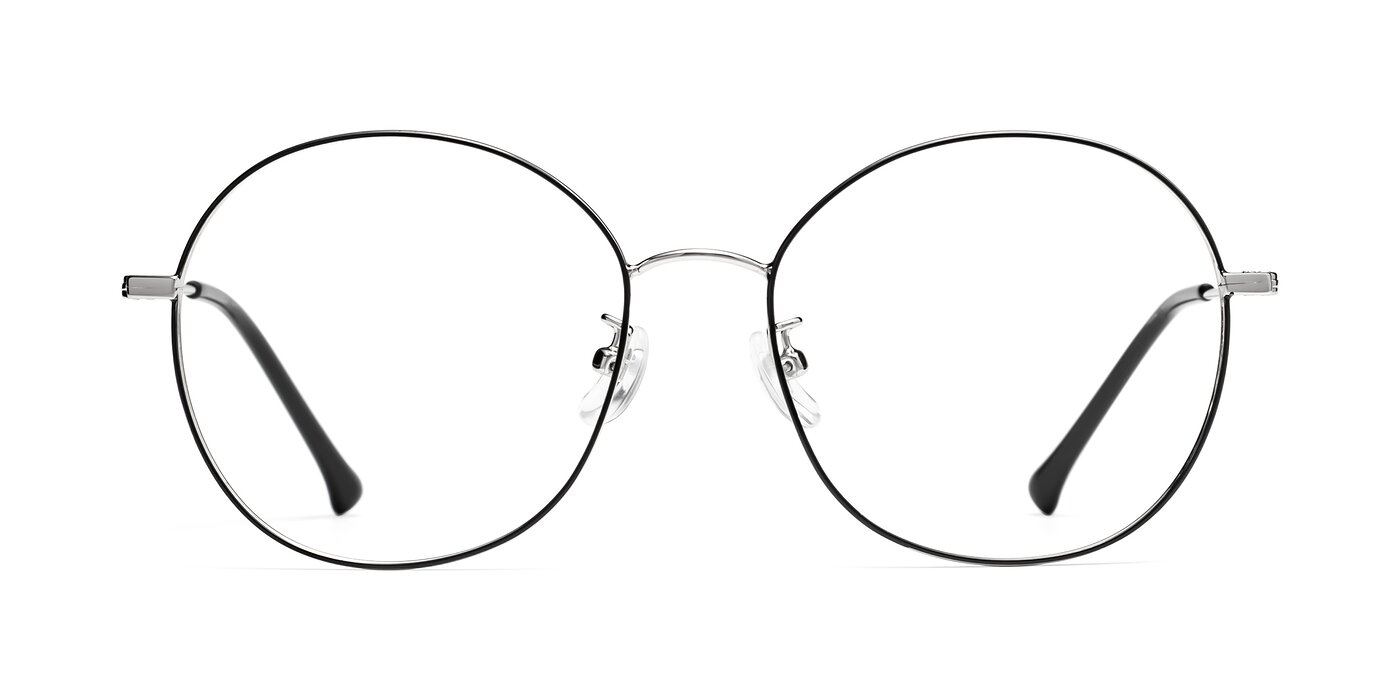 Dallas - Black/Silver Blue Light Glasses