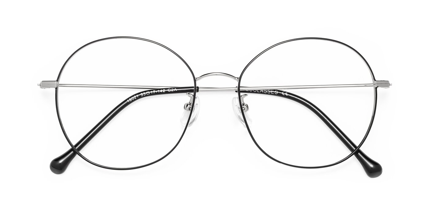 Dallas - Black / Silver Eyeglasses