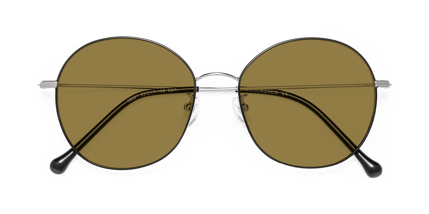 Dallas - Black / Silver Polarized Sunglasses