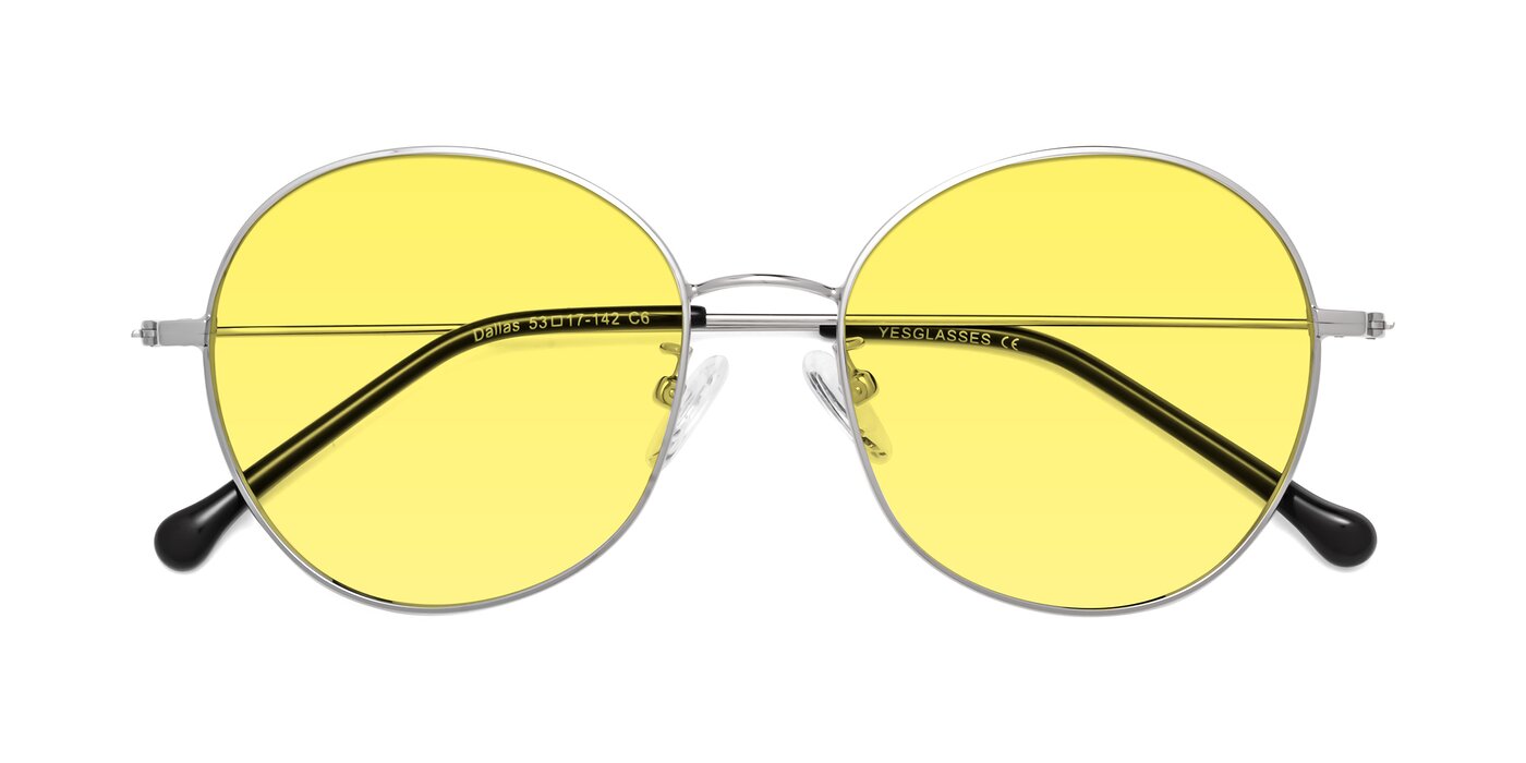 Dallas - Silver Tinted Sunglasses