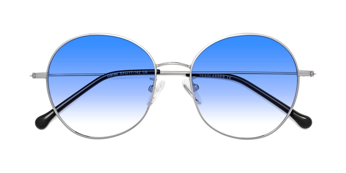 Dallas - Silver Gradient Sunglasses