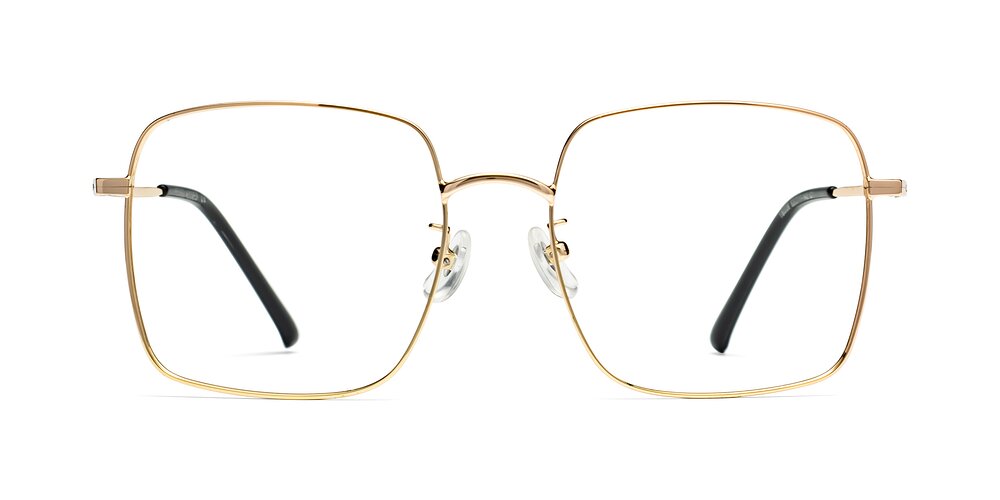 Billie - Gold Eyeglasses