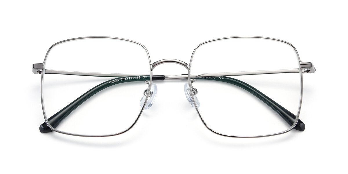 Billie - Silver Eyeglasses