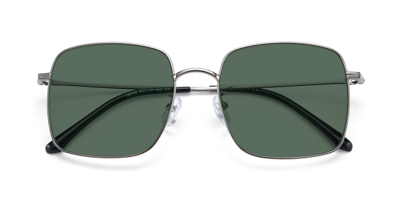Billie - Silver Polarized Sunglasses