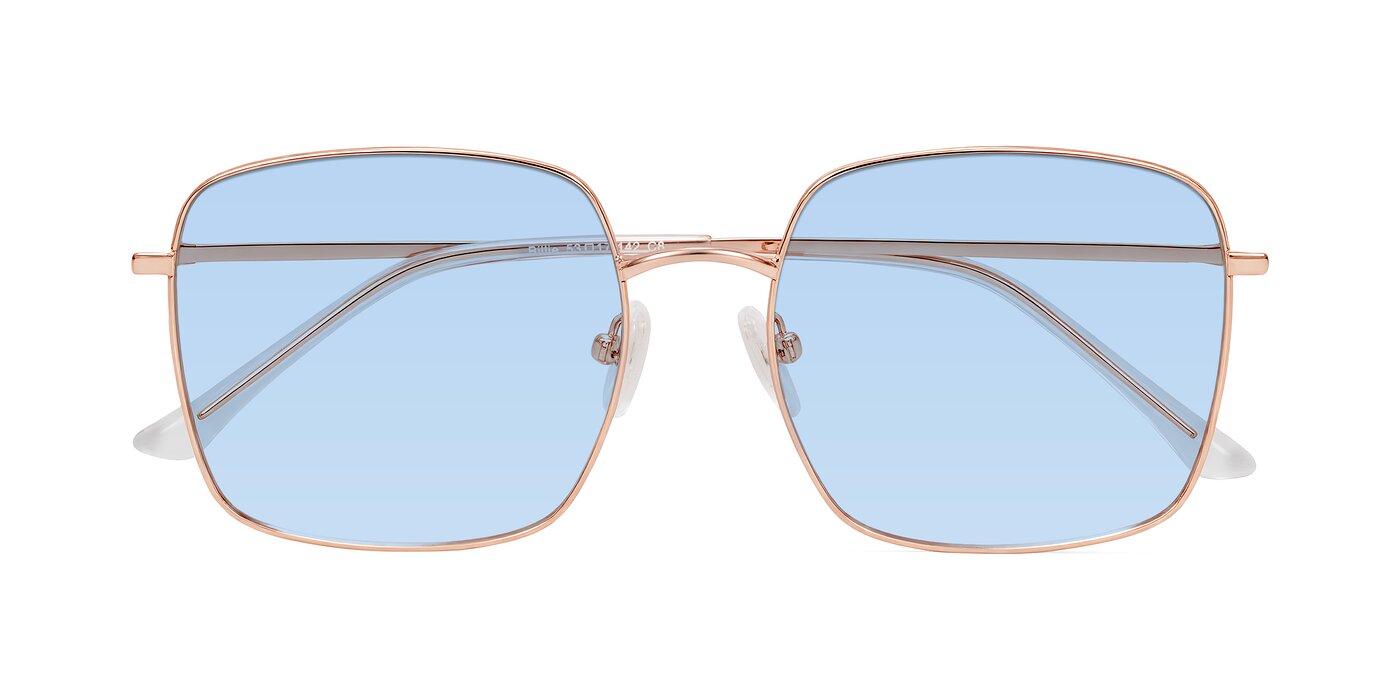 Billie - Rose Gold Tinted Sunglasses
