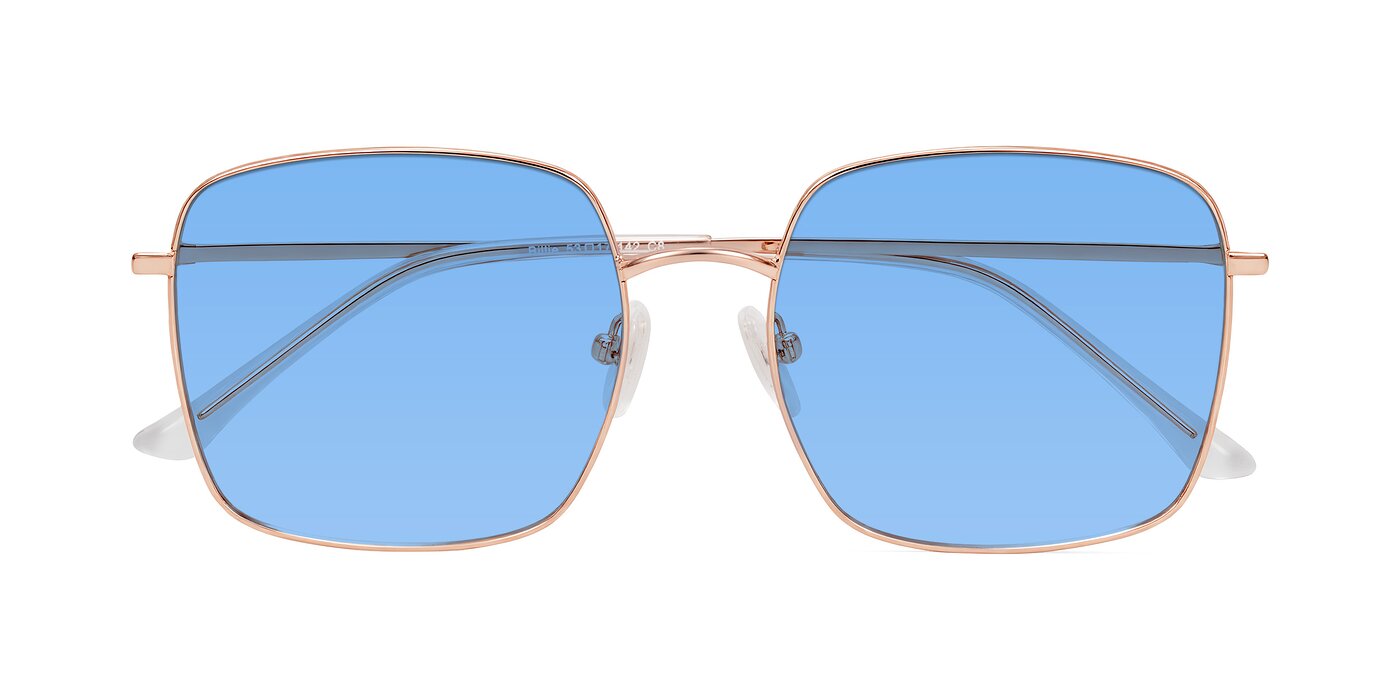 Billie - Rose Gold Tinted Sunglasses