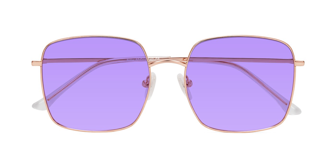 Billie - Rose Gold Tinted Sunglasses