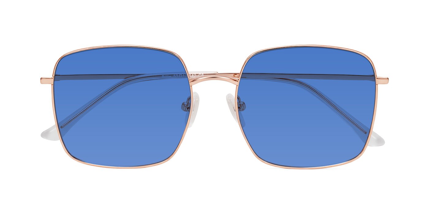 Billie - Rose Gold Tinted Sunglasses