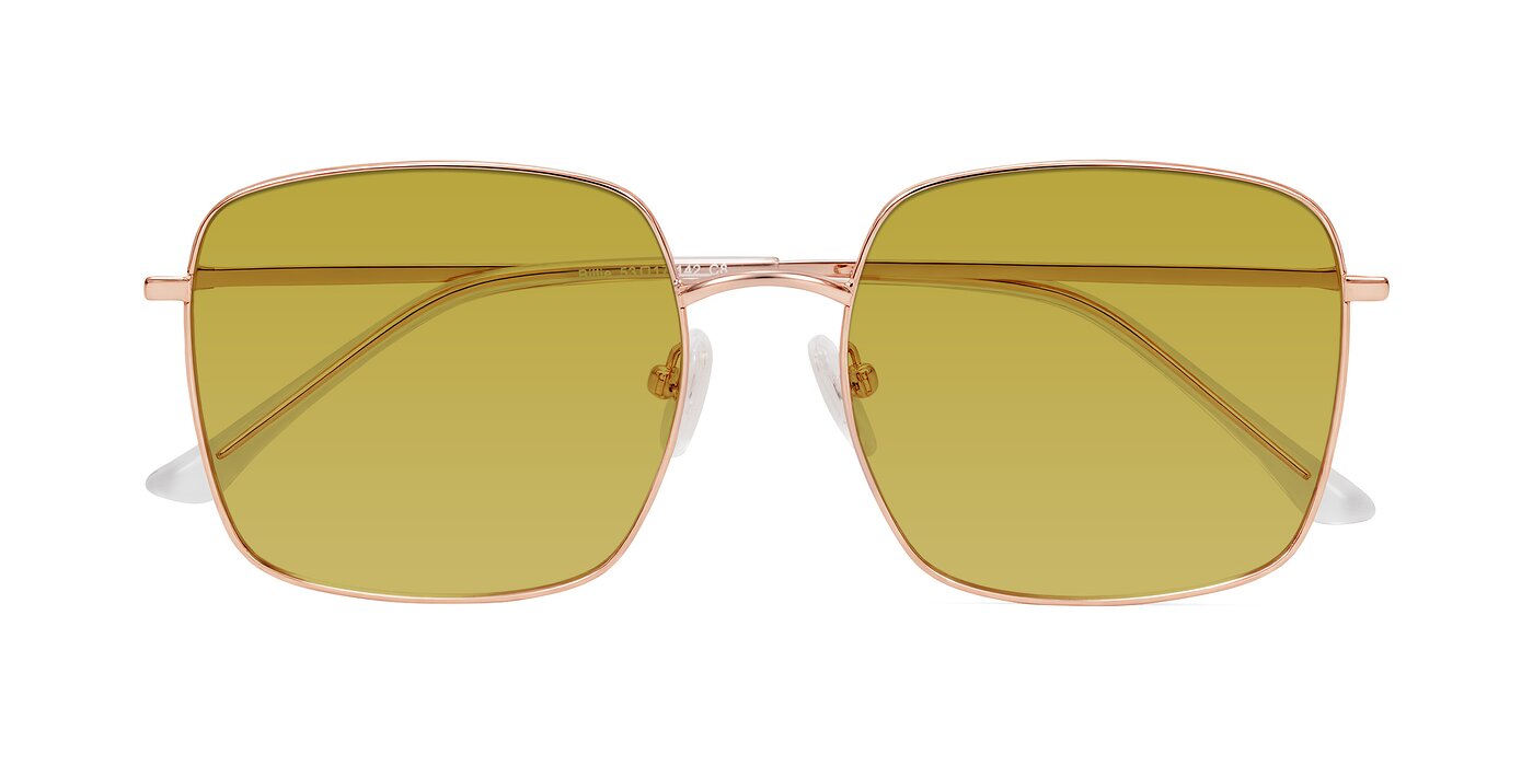 Billie - Rose Gold Tinted Sunglasses