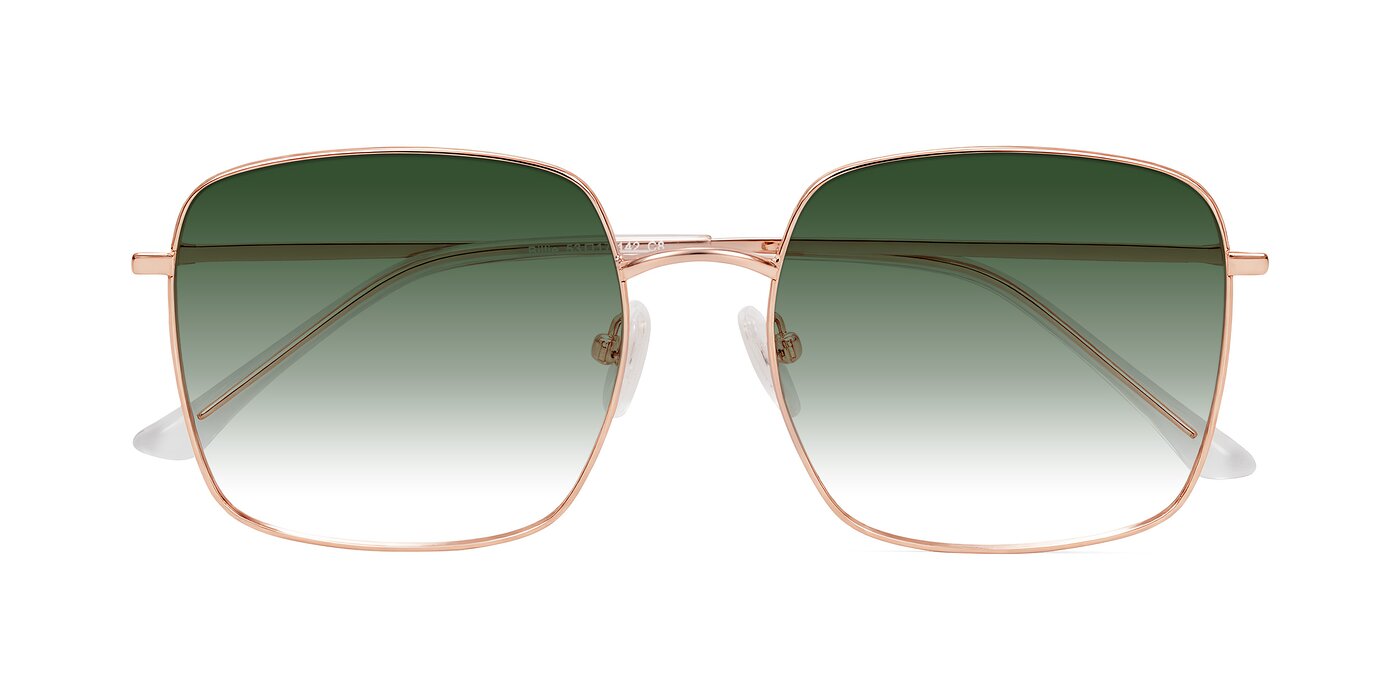 Billie - Rose Gold Gradient Sunglasses