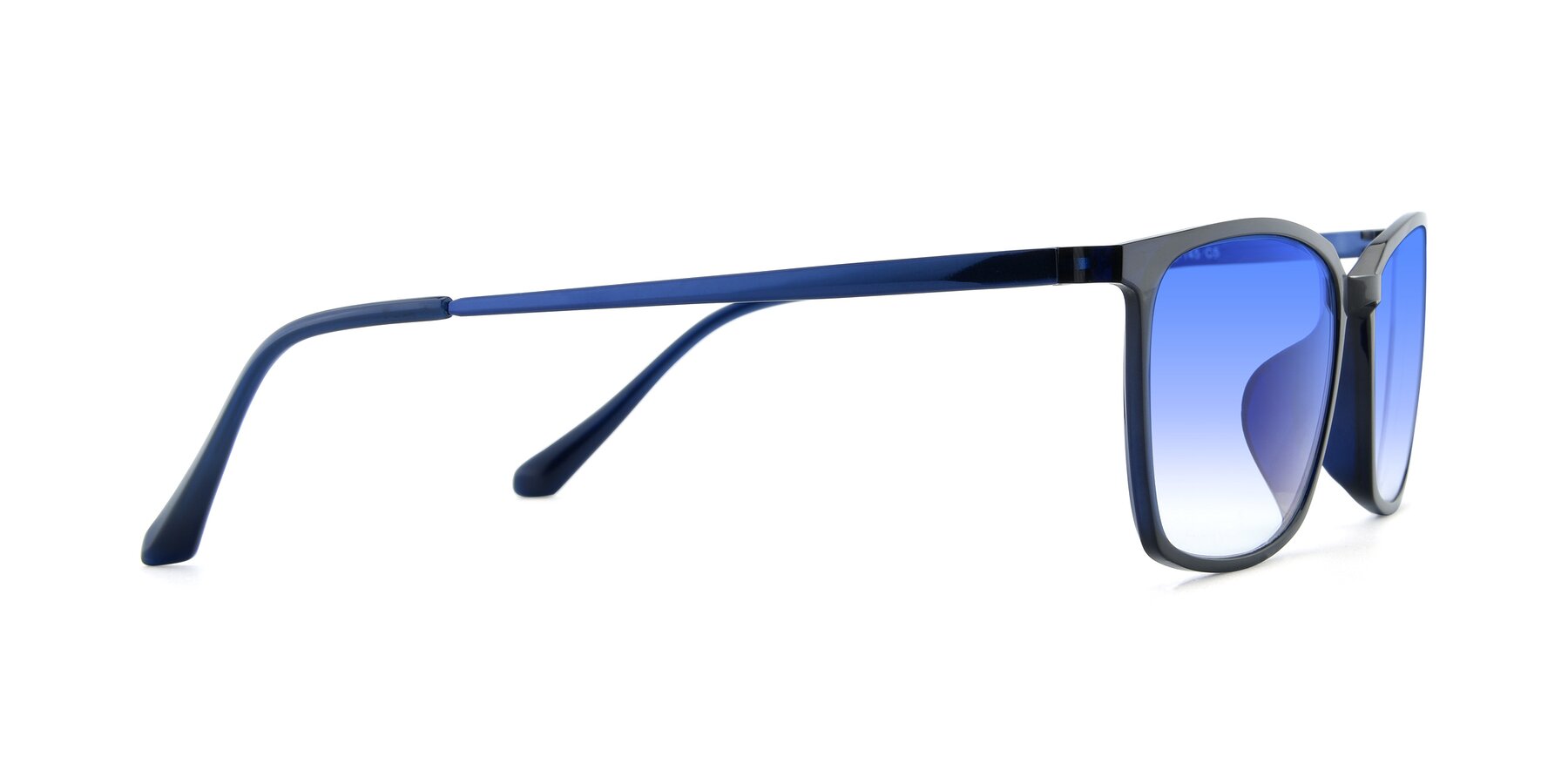 Side of XC-5009 in Blue with Blue Gradient Lenses