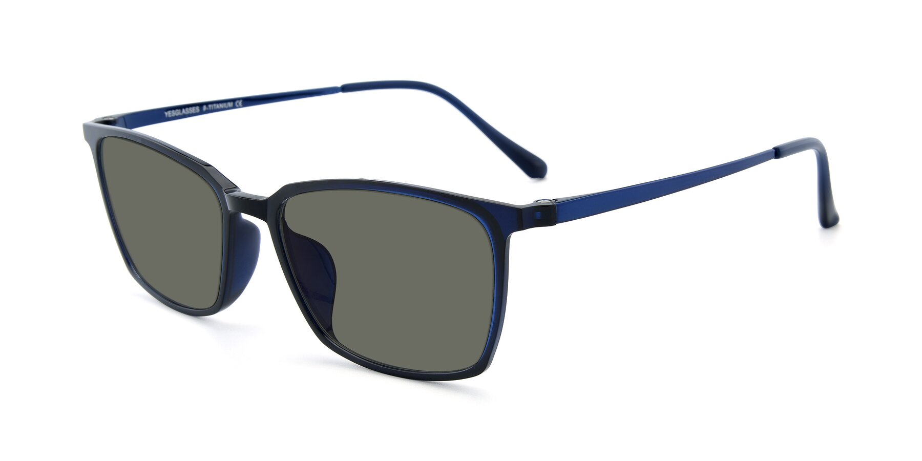 Angle of XC-5009 in Blue with Gray Polarized Lenses