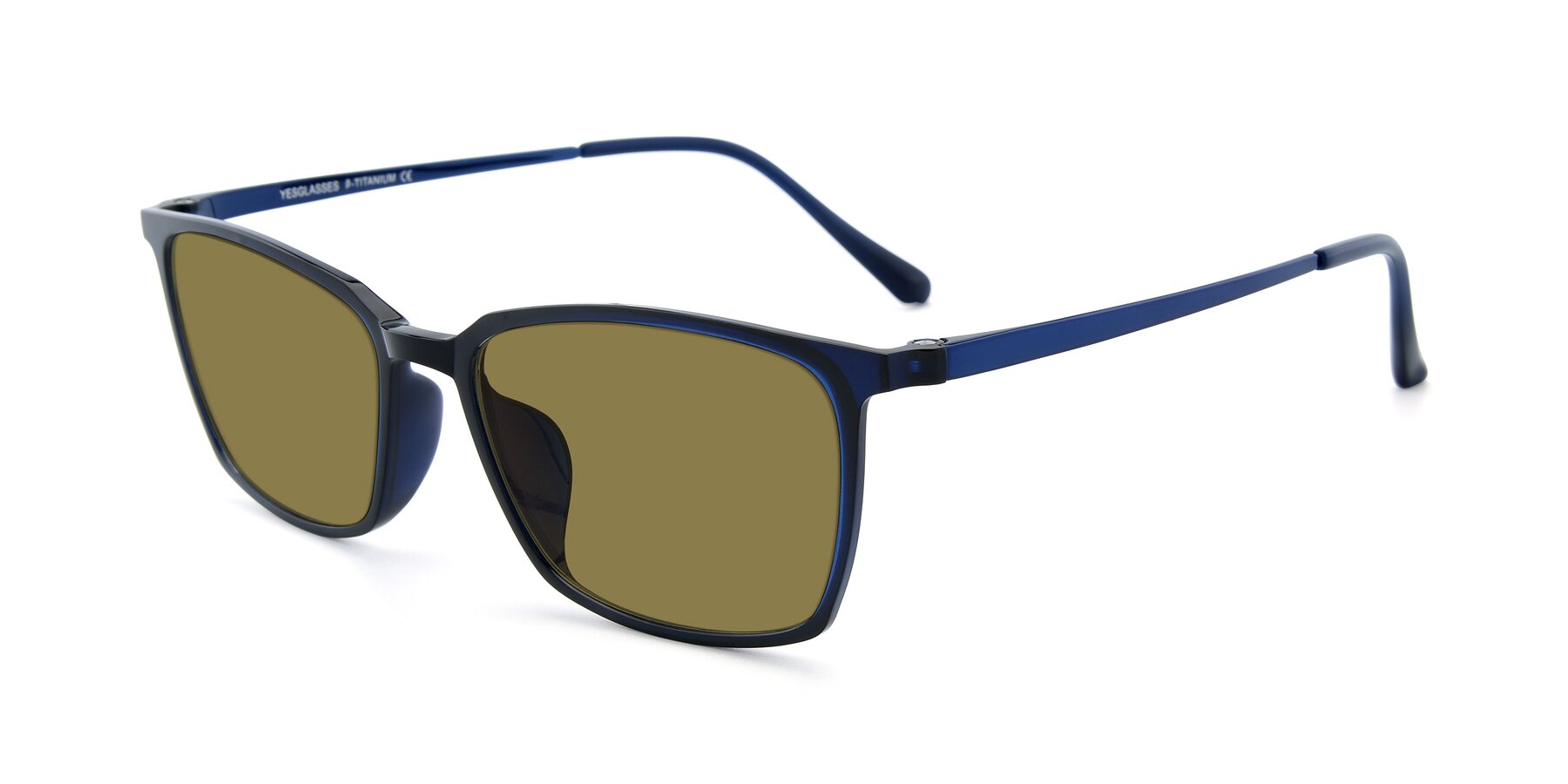Angle of XC-5009 in Blue with Brown Polarized Lenses