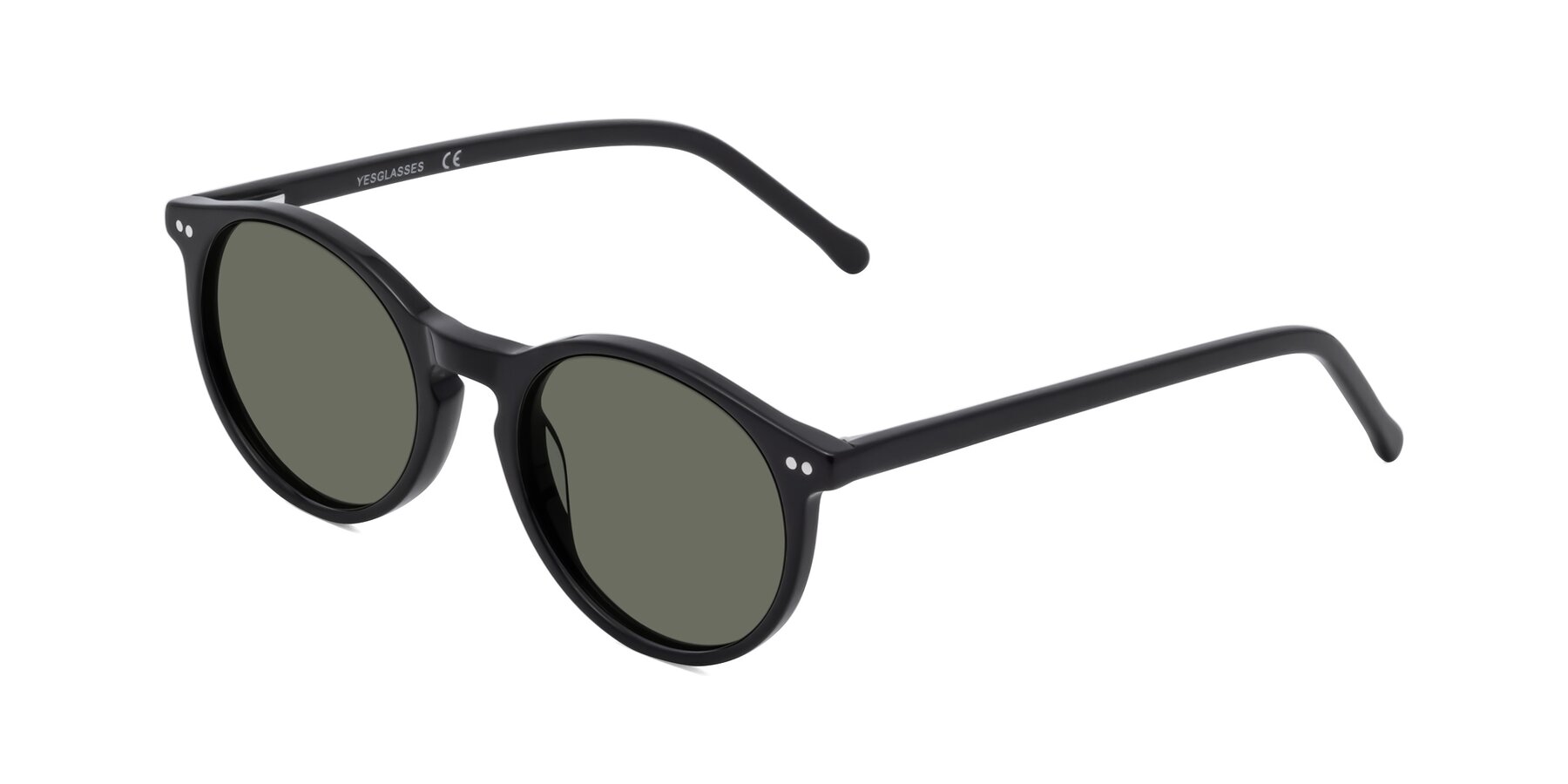 Angle of Echo in Black with Gray Polarized Lenses