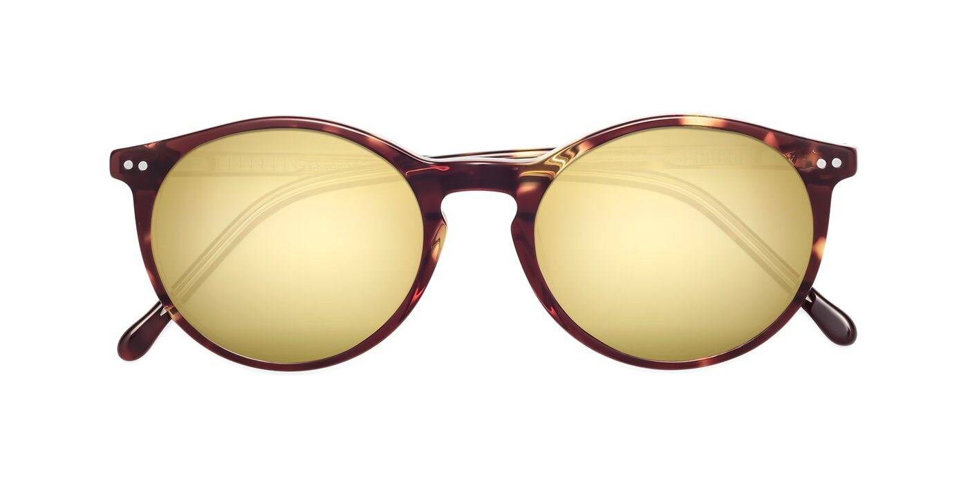 Echo - Tortoise / Clear Flash Mirrored Sunglasses