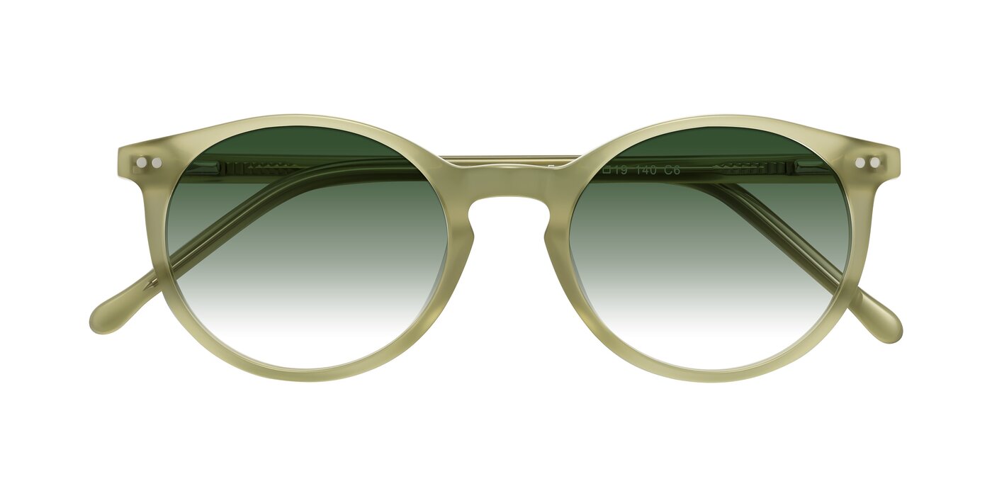 Echo - Olive Gradient Sunglasses