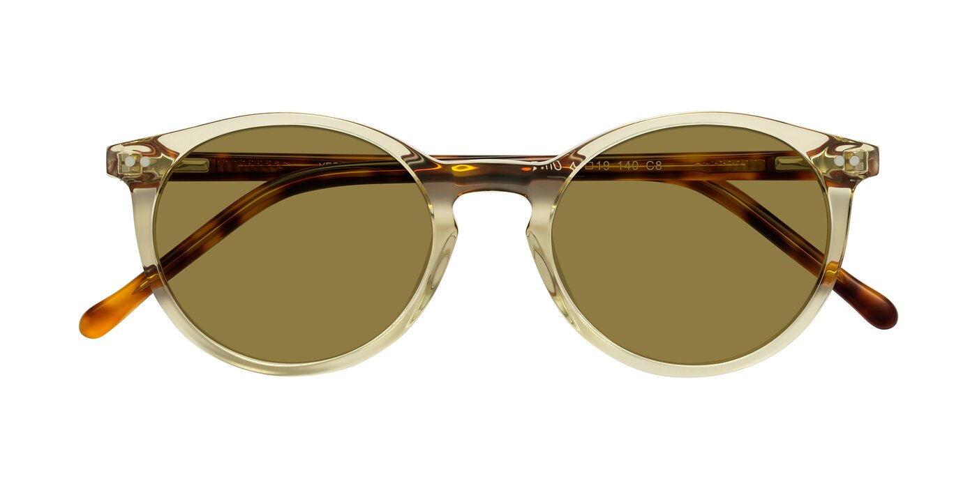Echo - Champagne/Tortoise Polarized Sunglasses