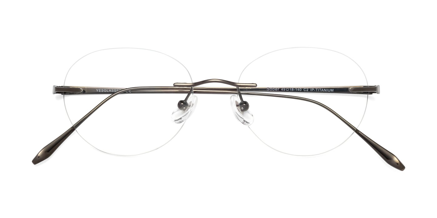 Sober - Gunmetal Reading Glasses