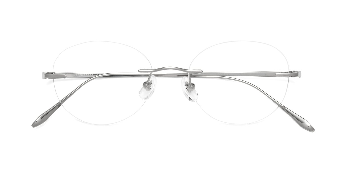 Sober - Silver Eyeglasses