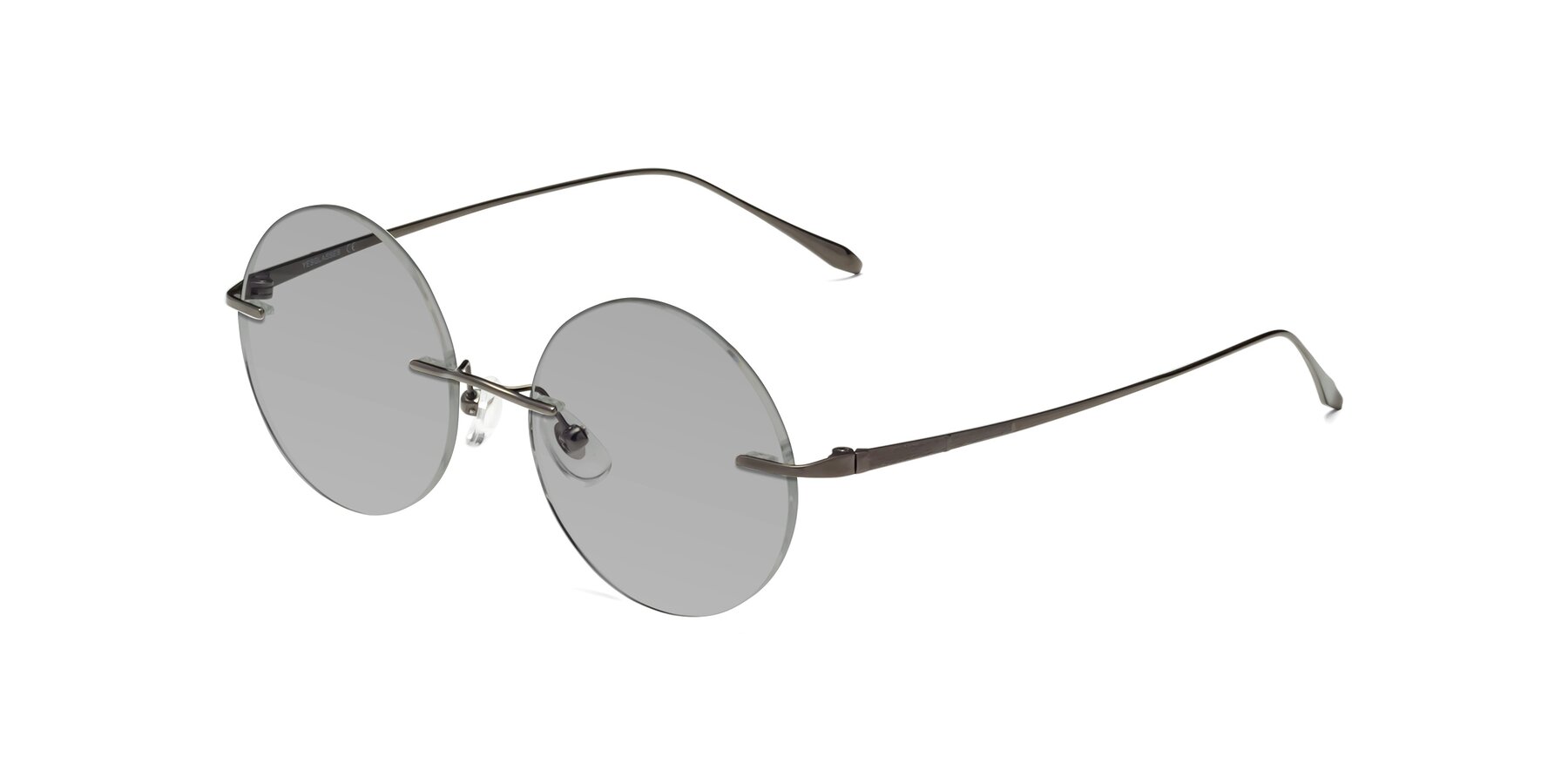 Angle of Sunrise in Gunmetal with Light Gray Tinted Lenses